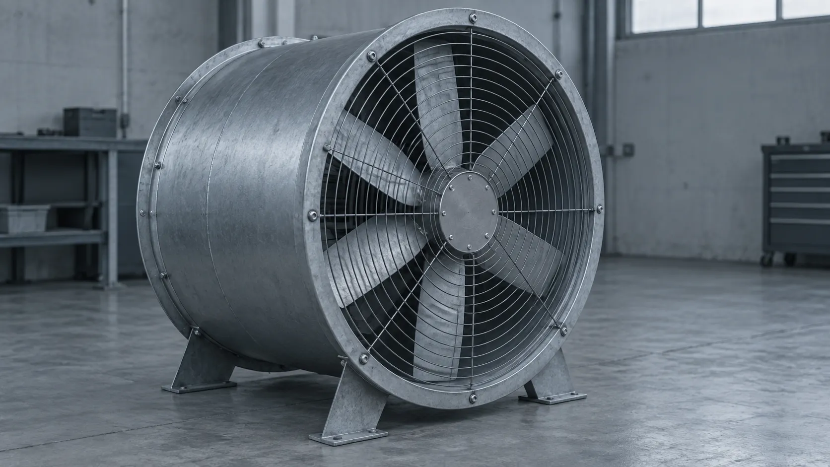 Generated generic industrial fan photo placeholder, not a stocked Xingxu product